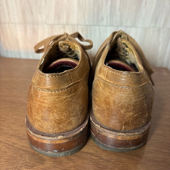 Dr. Martens Vintage Men\'s Tan Leather Lace-Up Shoes main image 7